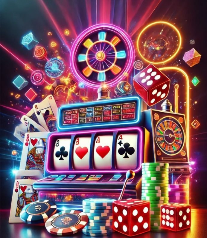 Bali Vacation slot game interface showing tropical reels and stake controls